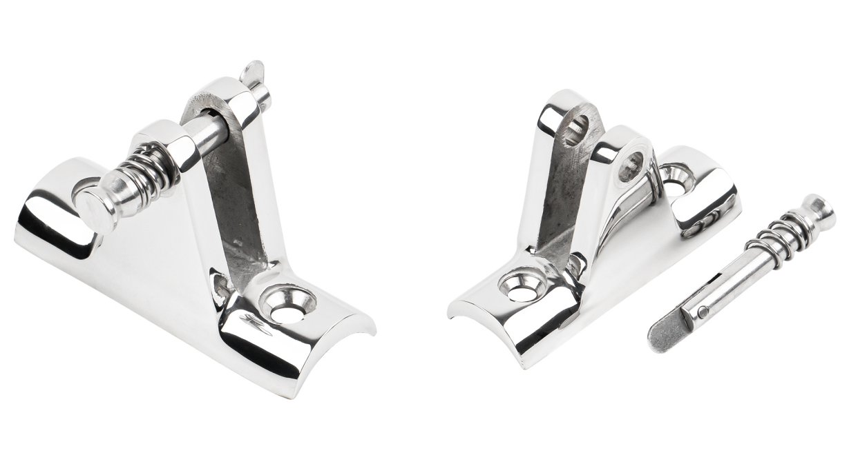 Andy Marine 316 Edelstahl Konkave Basisdeckscharnier