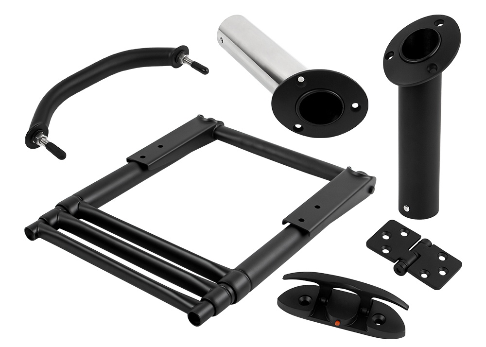 Neue matte schwarze Marine -Hardware -Teile