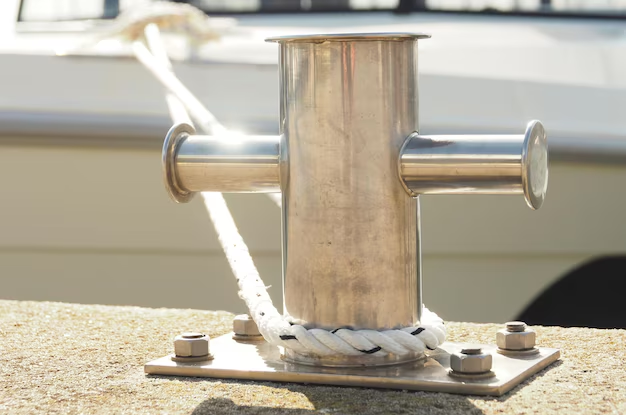 Schiffspoller aus Edelstahl 316