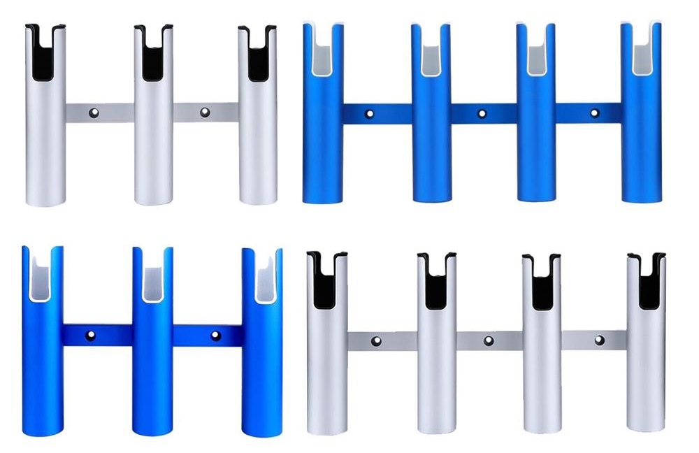 Hochwertiger Marine-Rutenhalter mit 4 Rohren aus Aluminiumlegierung