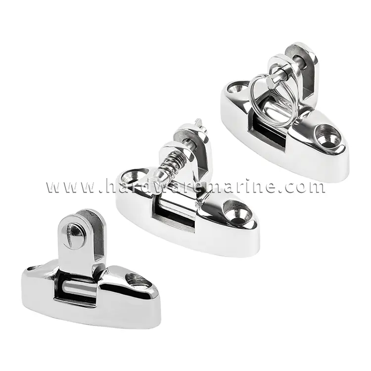 316 Edelstahl verstellbar 180 Grad Boot Bimini Top Drehdeckscharnier