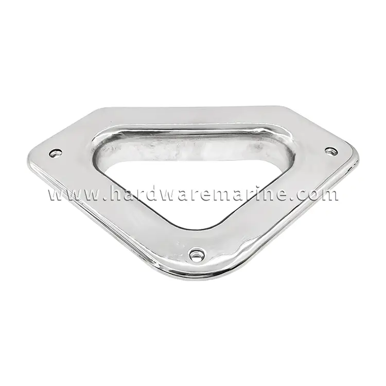 316 Edelstahl Marine dreieckiges Fairlead -Loch