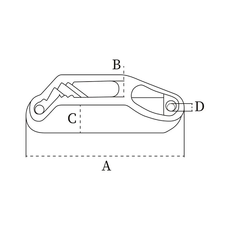 ABS Plastic Marine Thru Hull Fitting